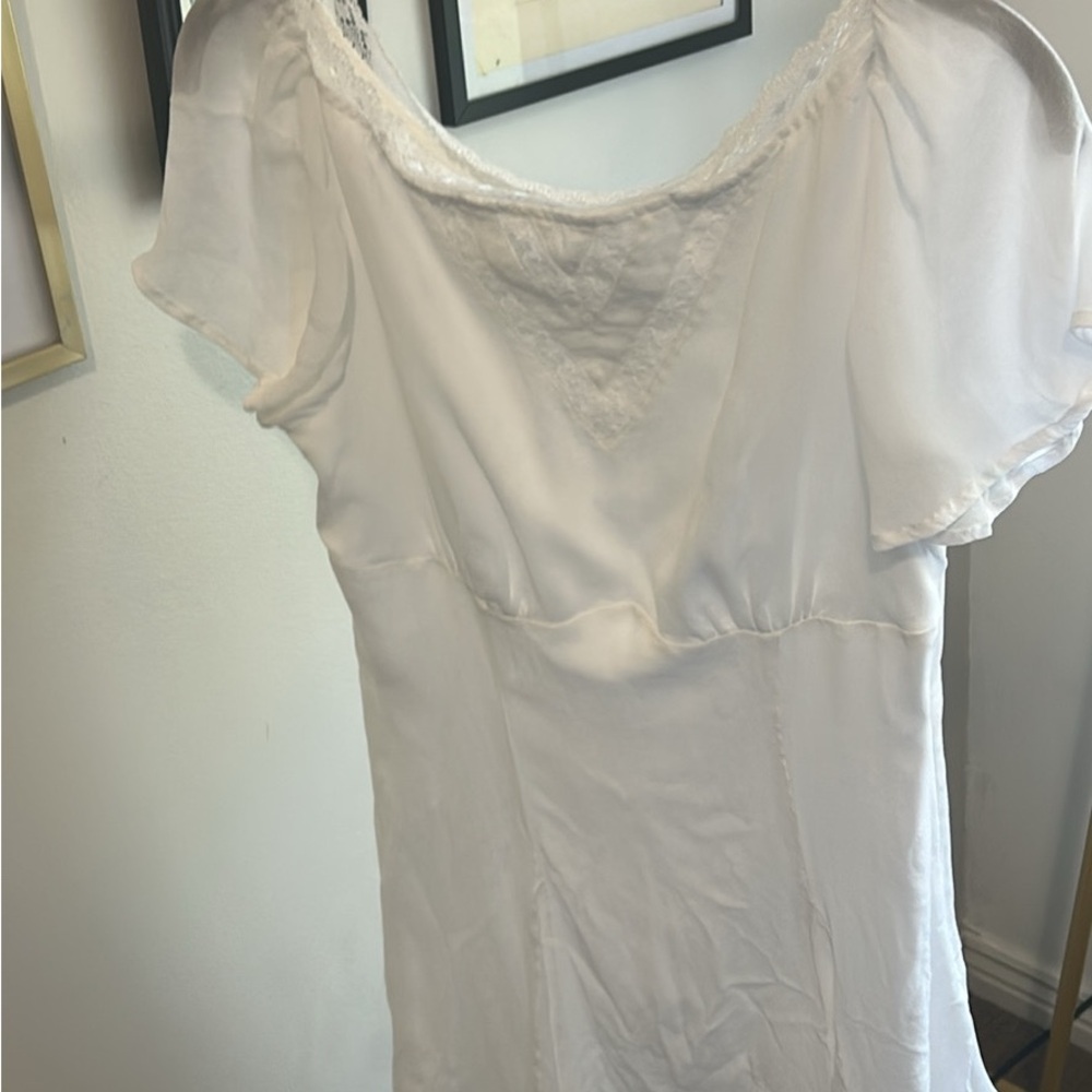 Bohme White Mini Dress